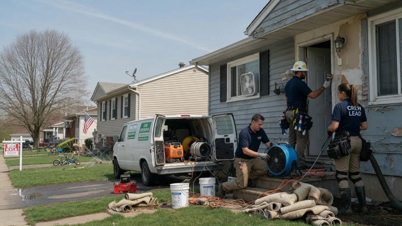 Flood Cleanup in Sublime, TX near me